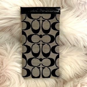 COACH Sunglass case or even for a cell phone as protective pouch!